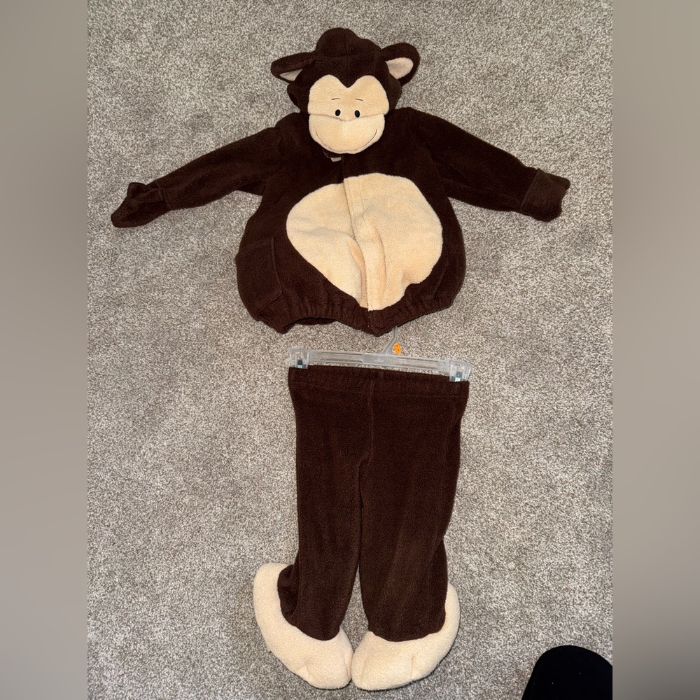 Monkey infant-toddler costume 12-24mo